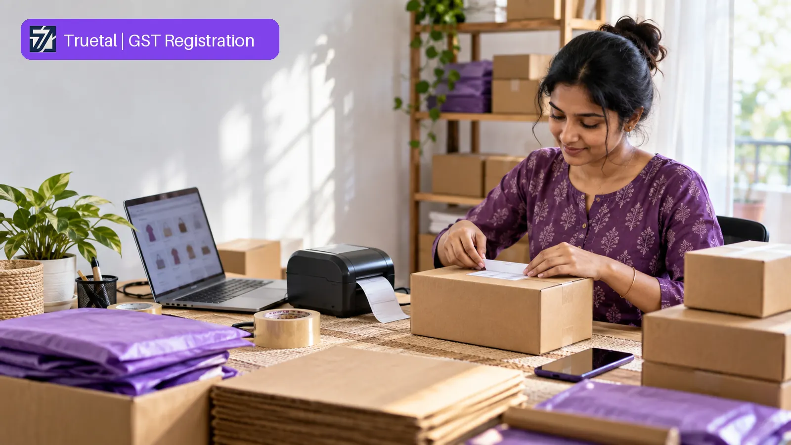Branded decision map for GST Registration for E-commerce Sellers